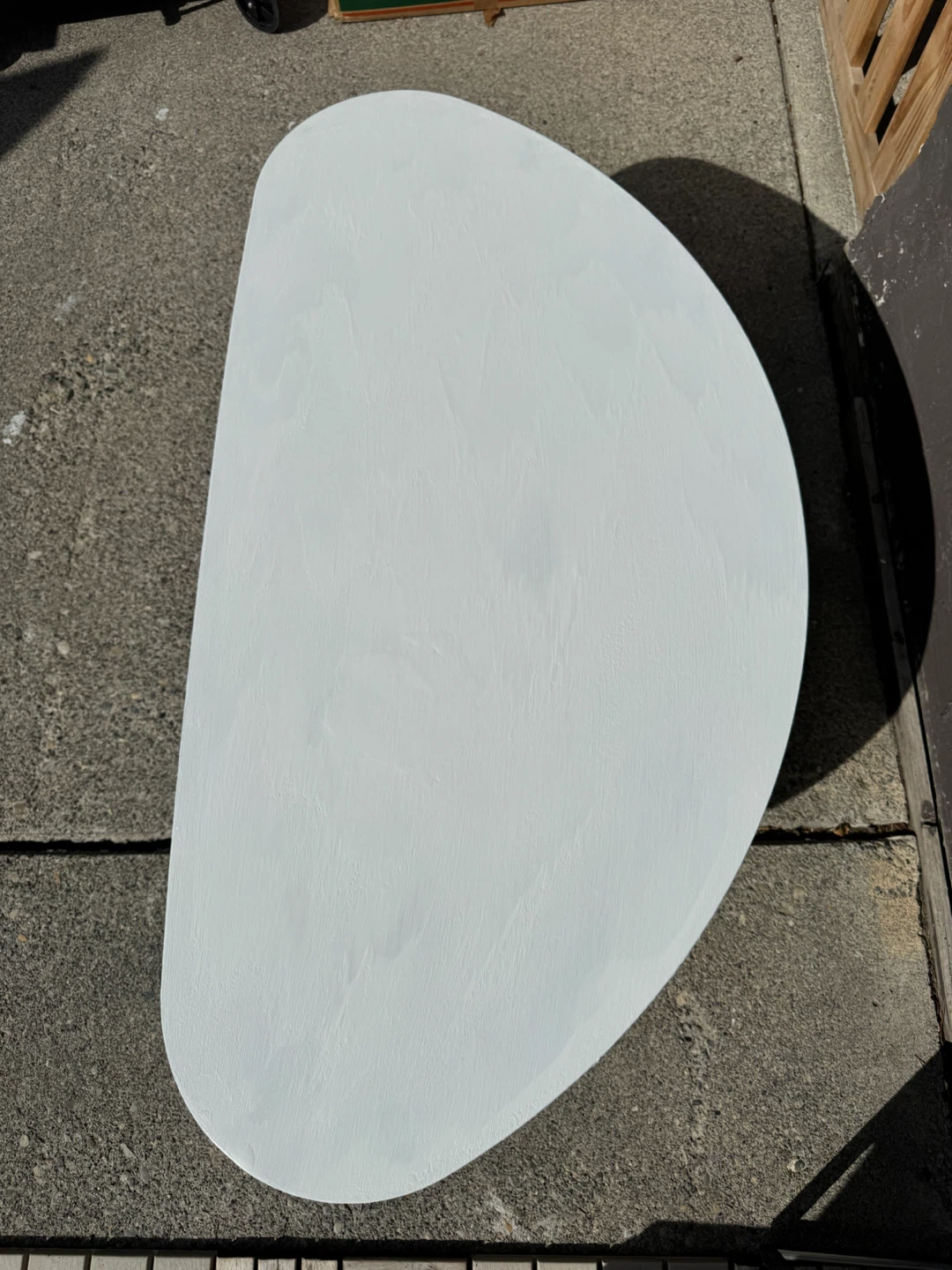 White coffee table