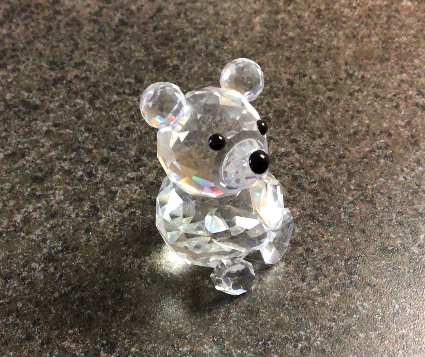 Crystal Teddy Bear Figurine, Swarovski - photo 2