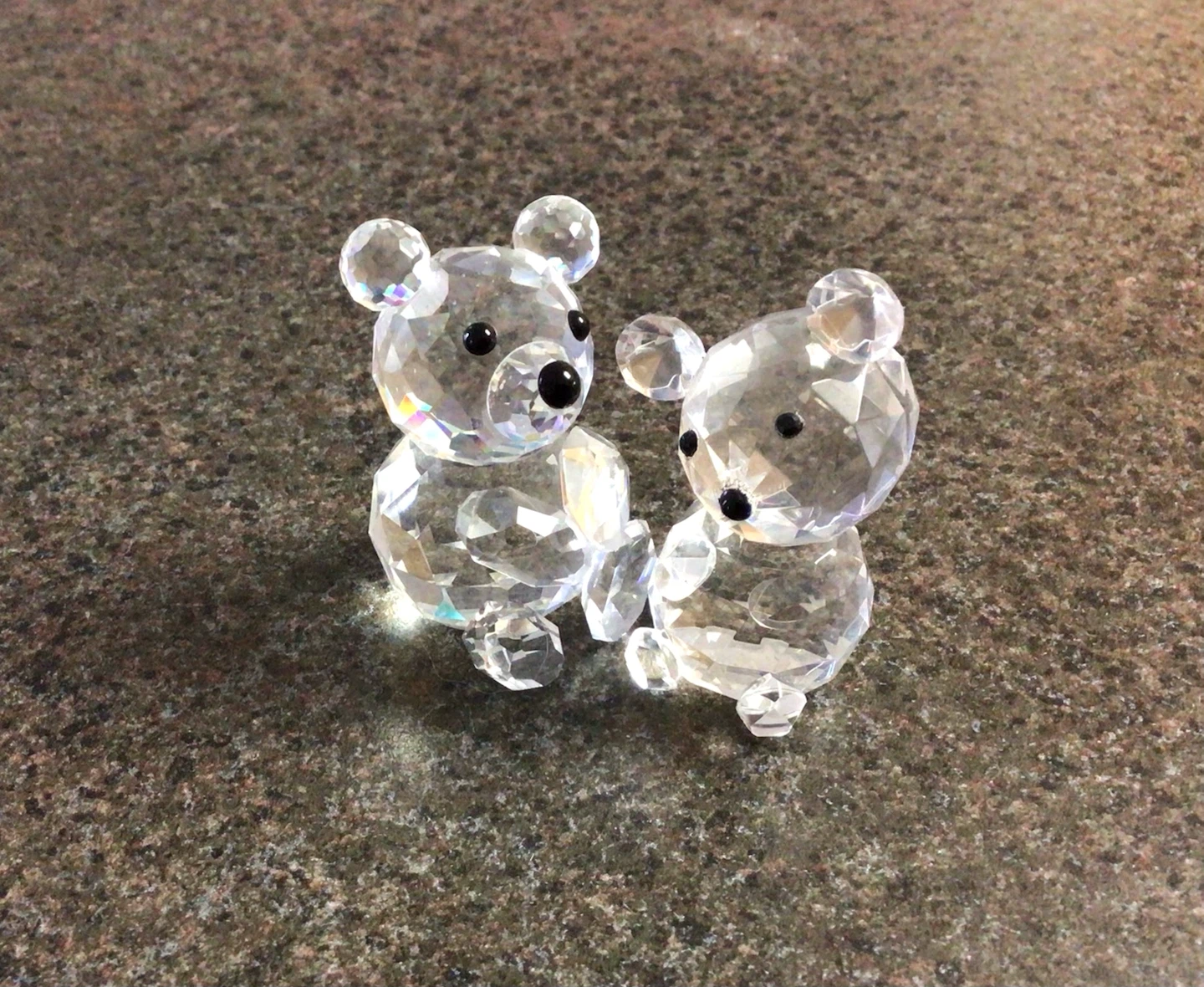 Crystal Teddy Bear Figurine, Swarovski - photo 3