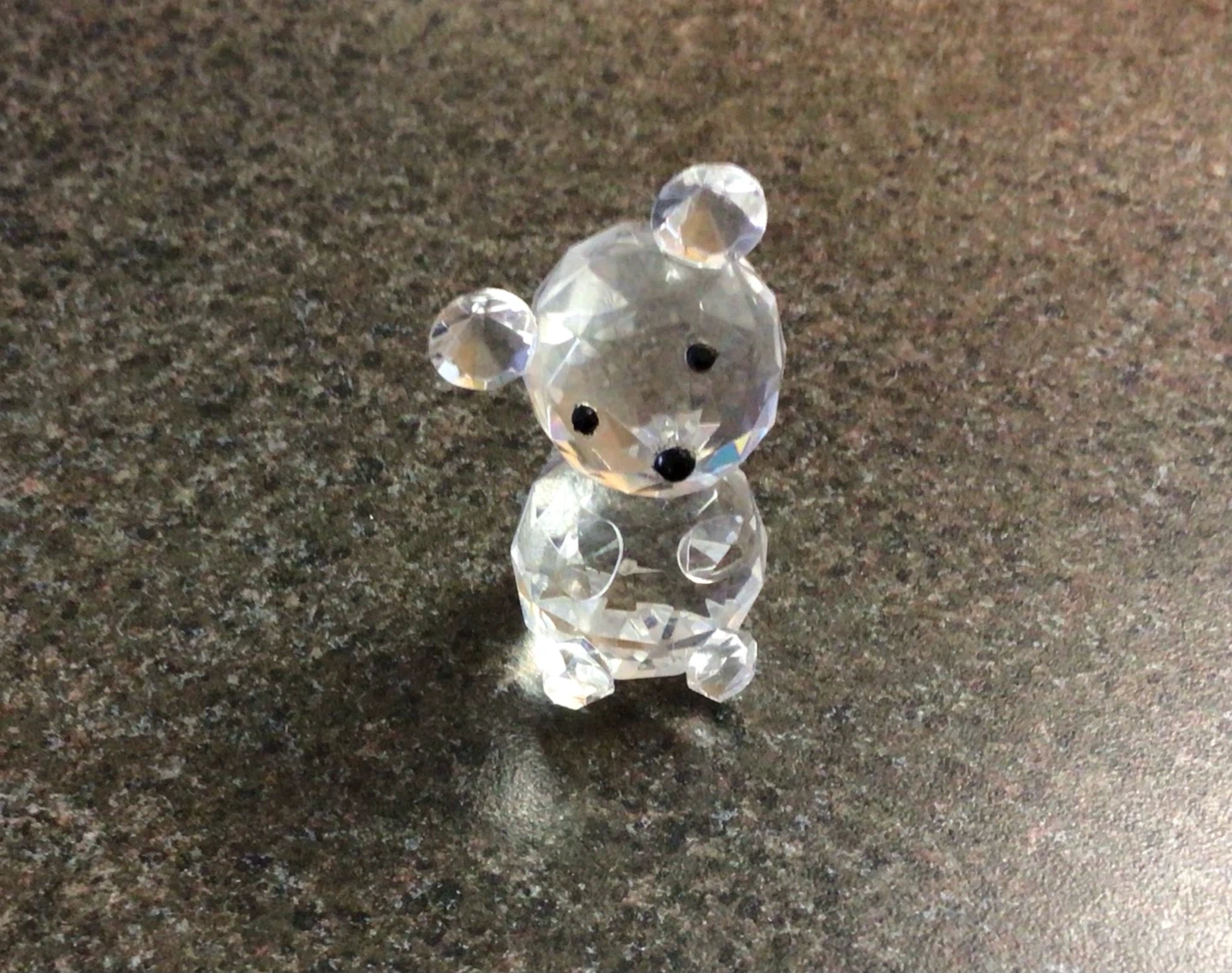 Crystal Teddy Bear Figurine, Swarovski - photo 4