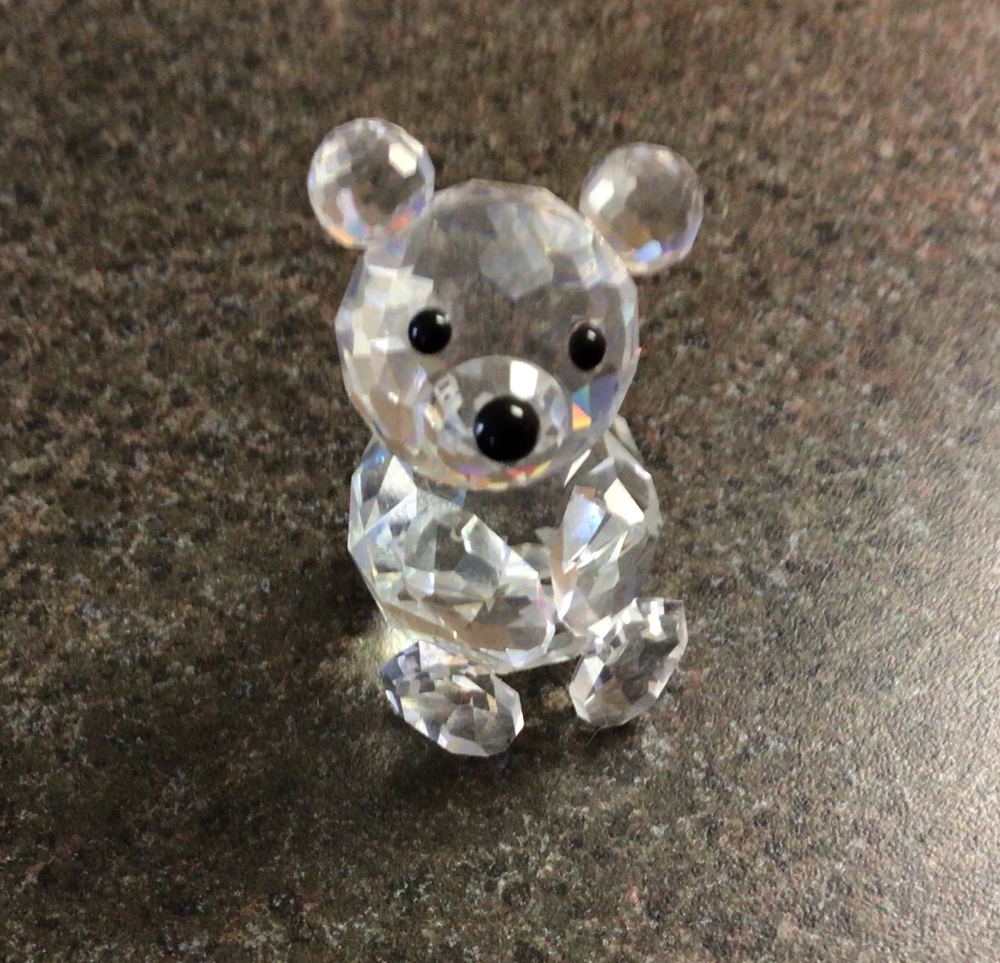 Crystal Teddy Bear Figurine, Swarovski - photo 5