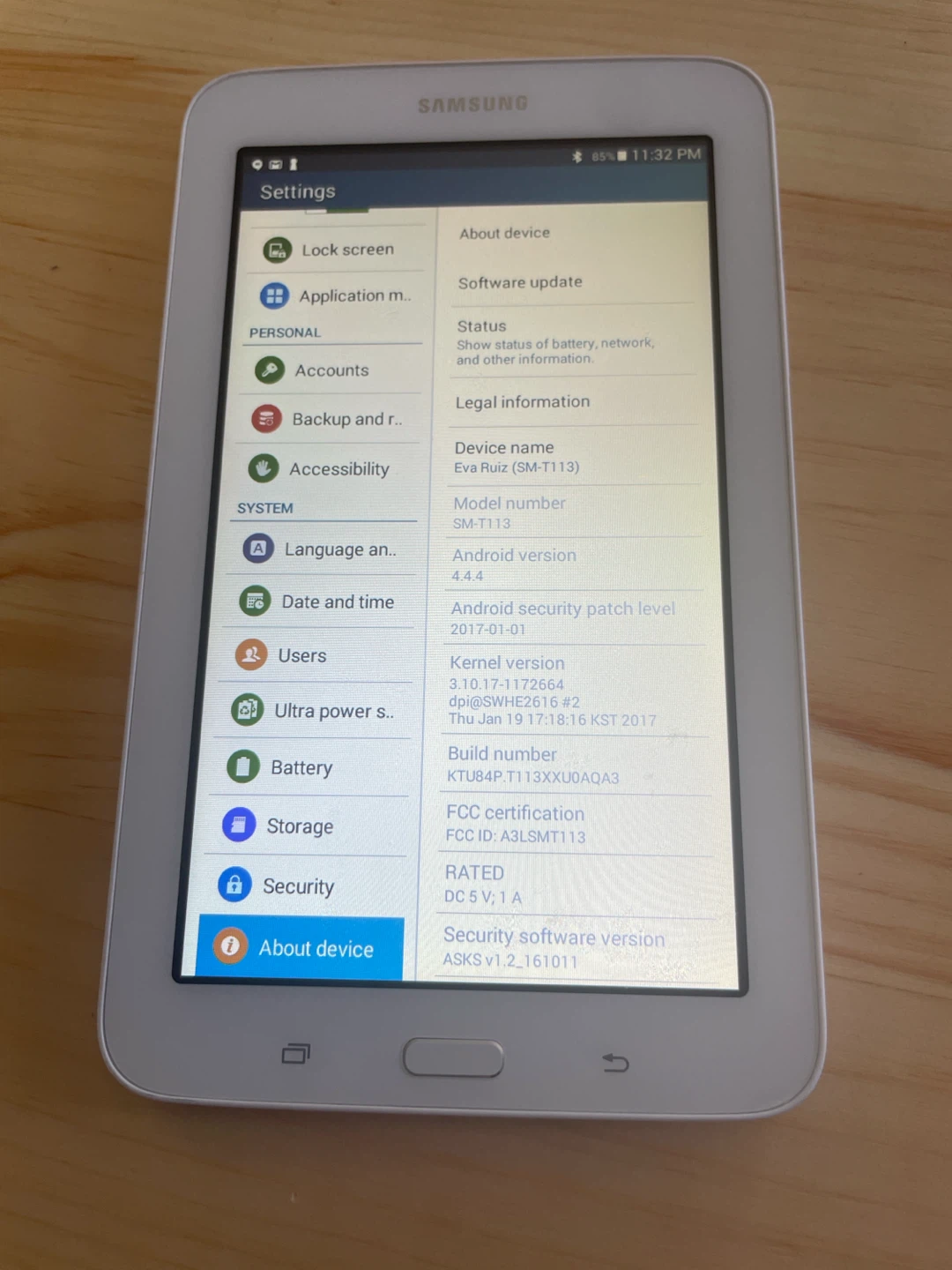 Samsung Tab 3 Lite SM-T113 Tablet - photo 4