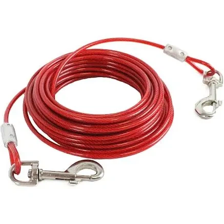 Dog Stake + 20’ Tie Out Cable — Brand New, Sealed (Amazon $30) - photo 4