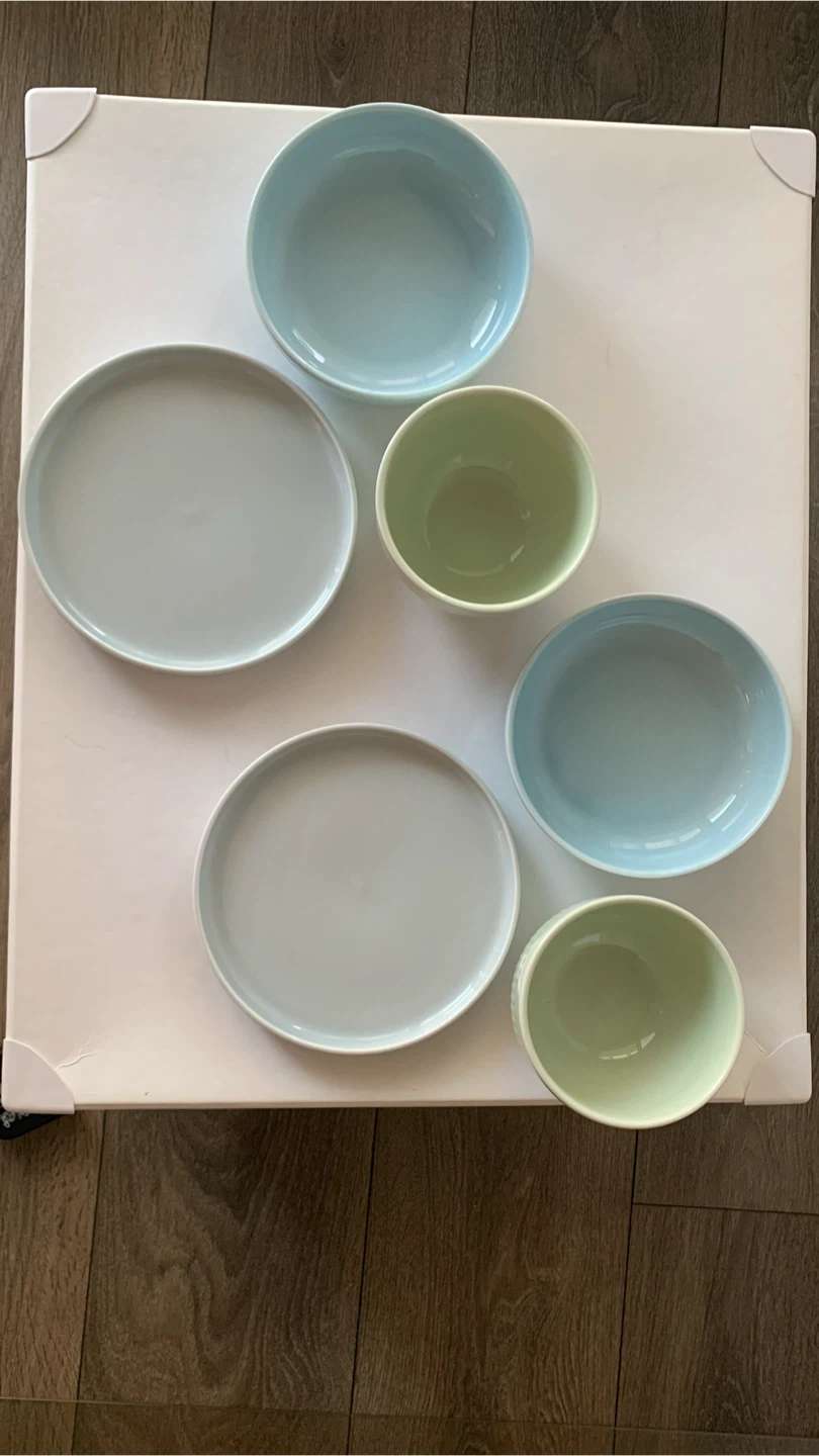 IKEA MORGONTE 3-Piece Plate & Bowl Set - photo 3
