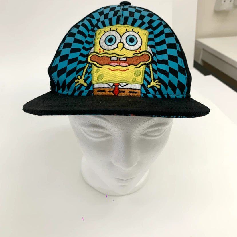 Kids SpongeBob SquarePants Snapback Baseball Cap Adjustable Hat - photo 2