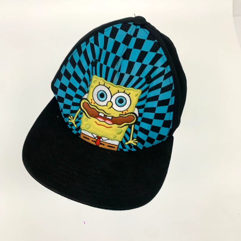 Kids SpongeBob SquarePants Snapback Baseball Cap Adjustable Hat - photo 3