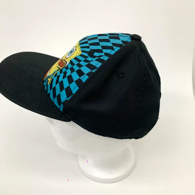 Kids SpongeBob SquarePants Snapback Baseball Cap Adjustable Hat - photo 4