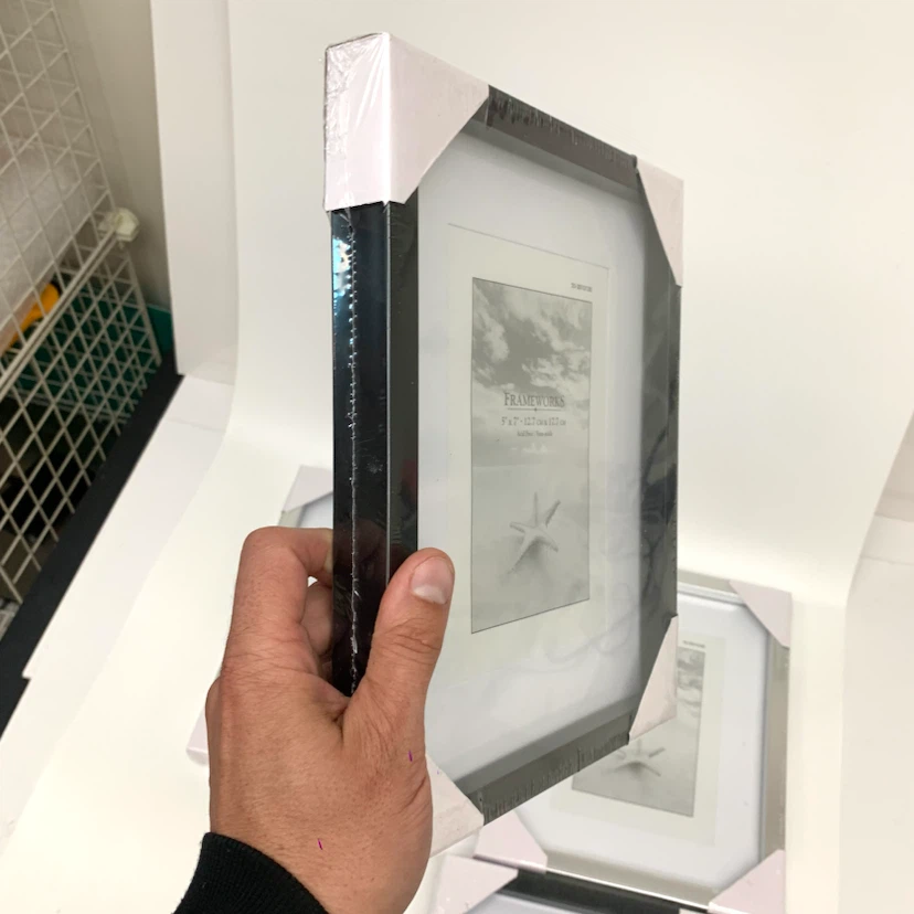 4 Picture Frames 5x7 Photo Frames Silver Home Decor Display Set - photo 5