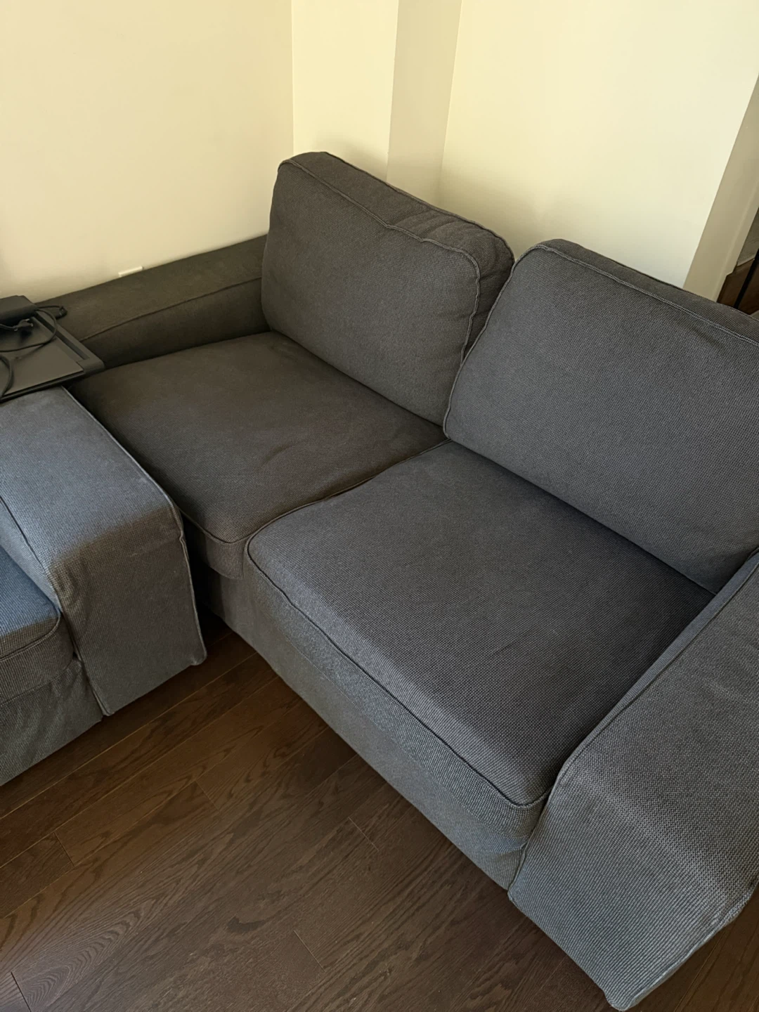 Dark Grey Sectional Sofa set - photo 3