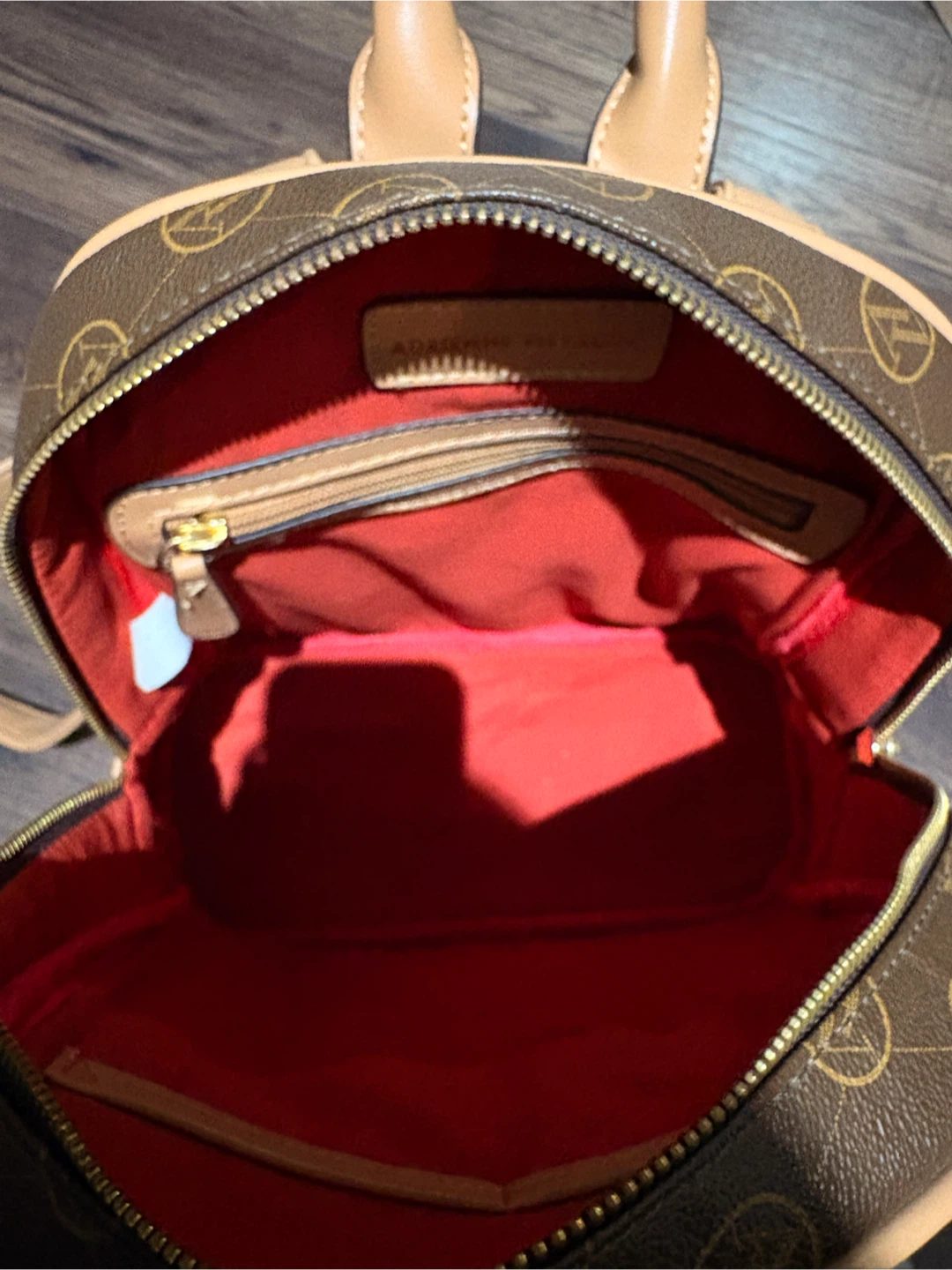 Brown Adrienne Vittadini Backpack - photo 2