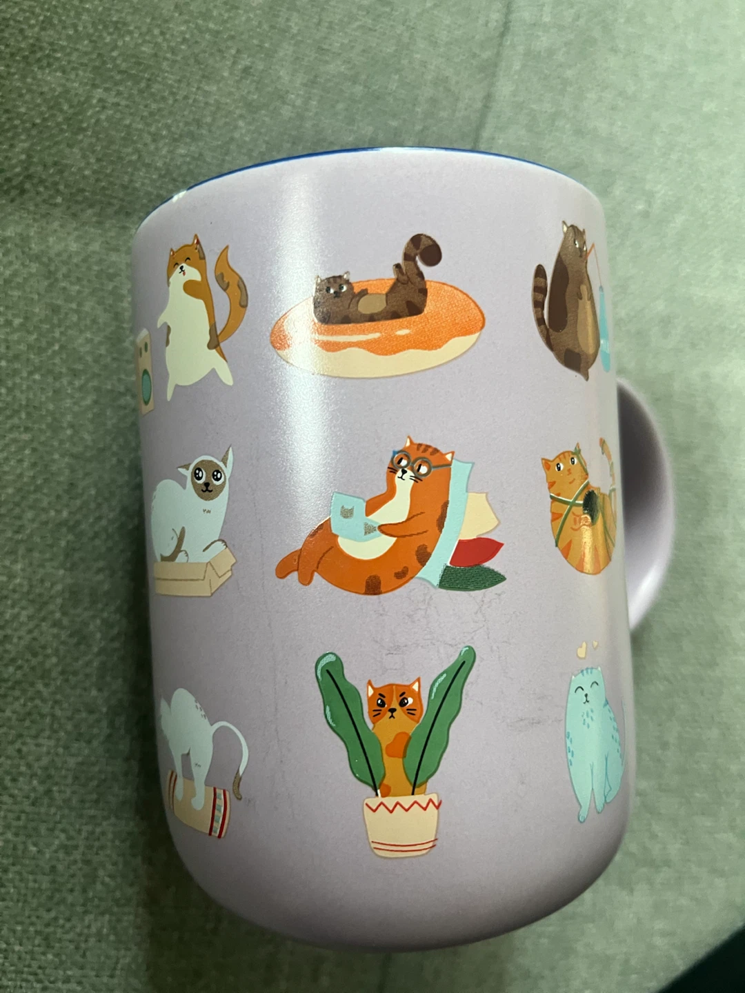Purple Cat Mug - photo 3