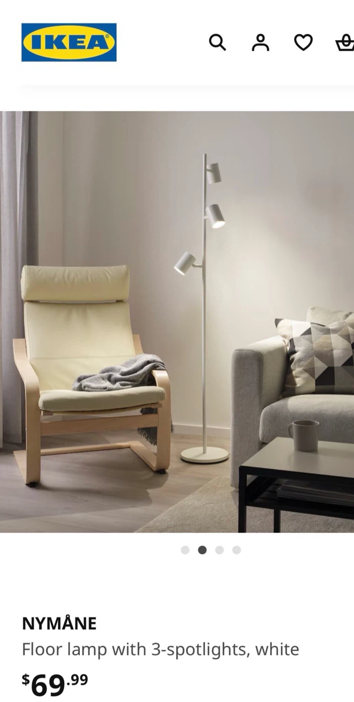 IKEA NYMÅNE Floor Lamp - photo 2