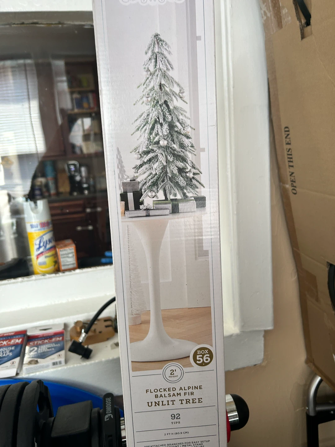 WonderShop Flocked Alpine Unlit Tree - photo 2