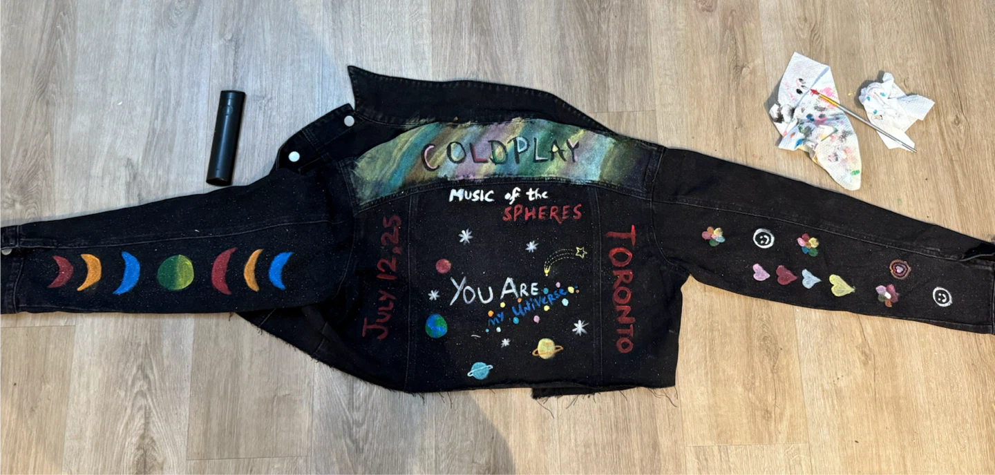 Coldplay custom jacket - photo 2