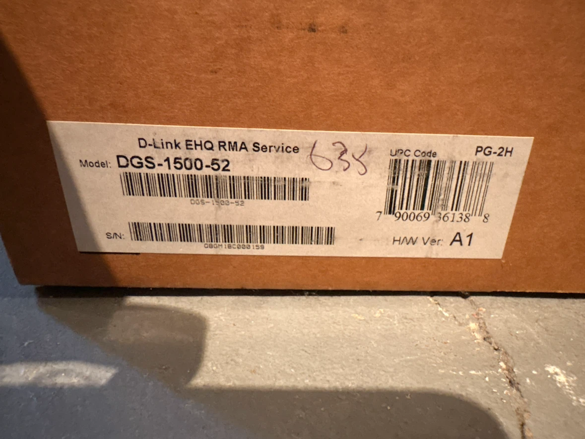 D-Link DGS-1500-52 Network Switch - photo 3