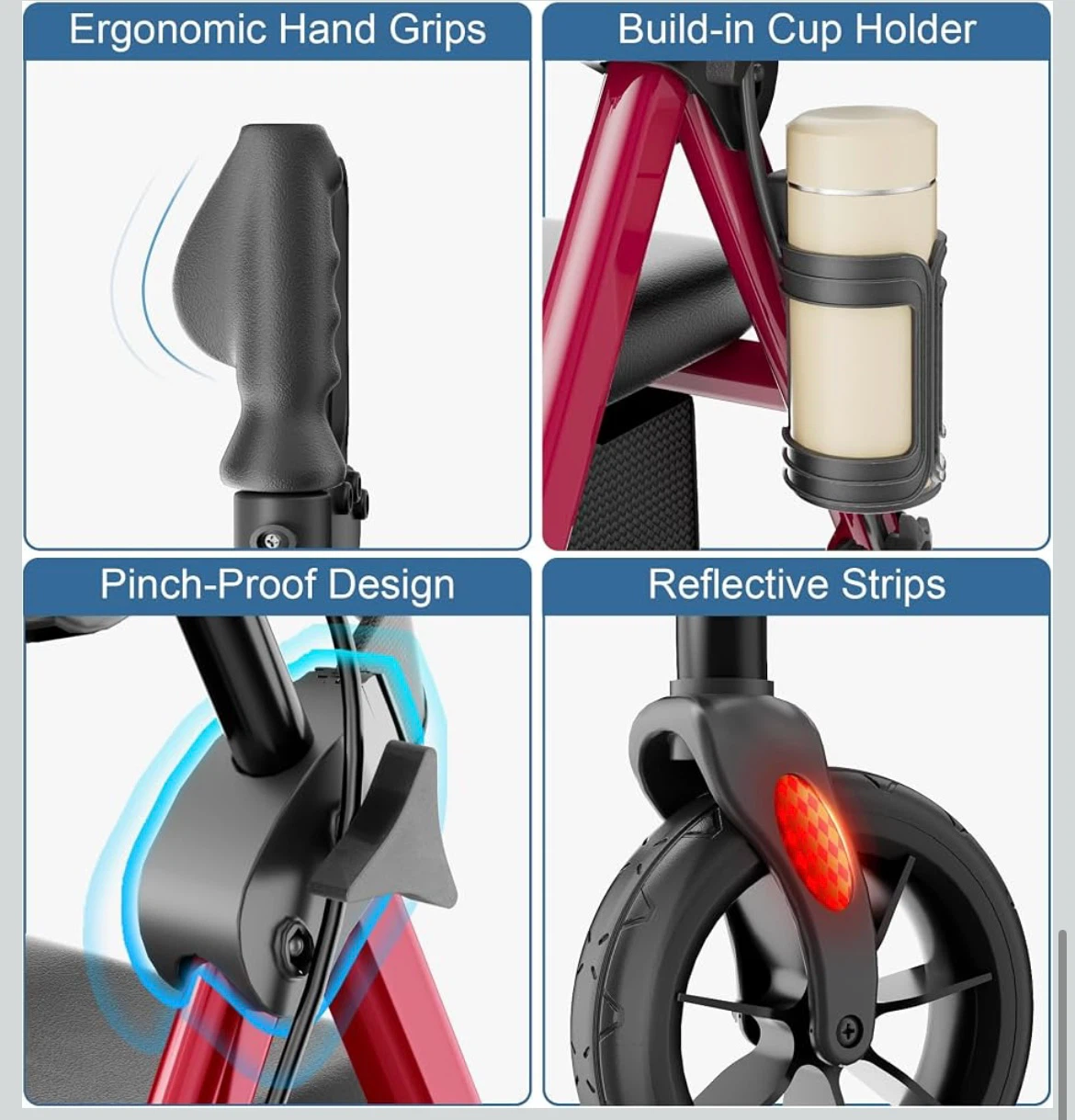 HOMLAND Walker with Seat - photo 5