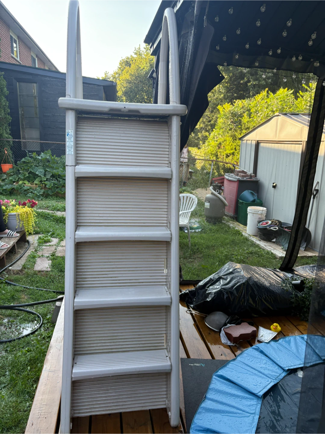 Above Ground Pool Safety Ladder - photo 3