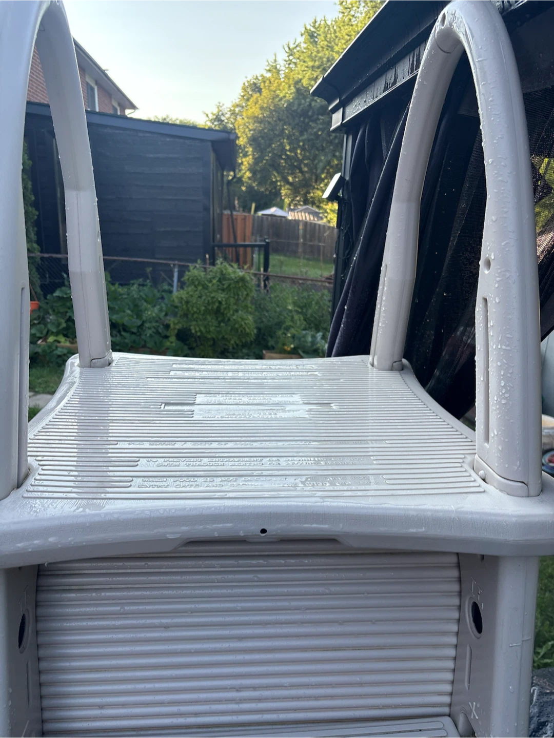 Above Ground Pool Safety Ladder - photo 4