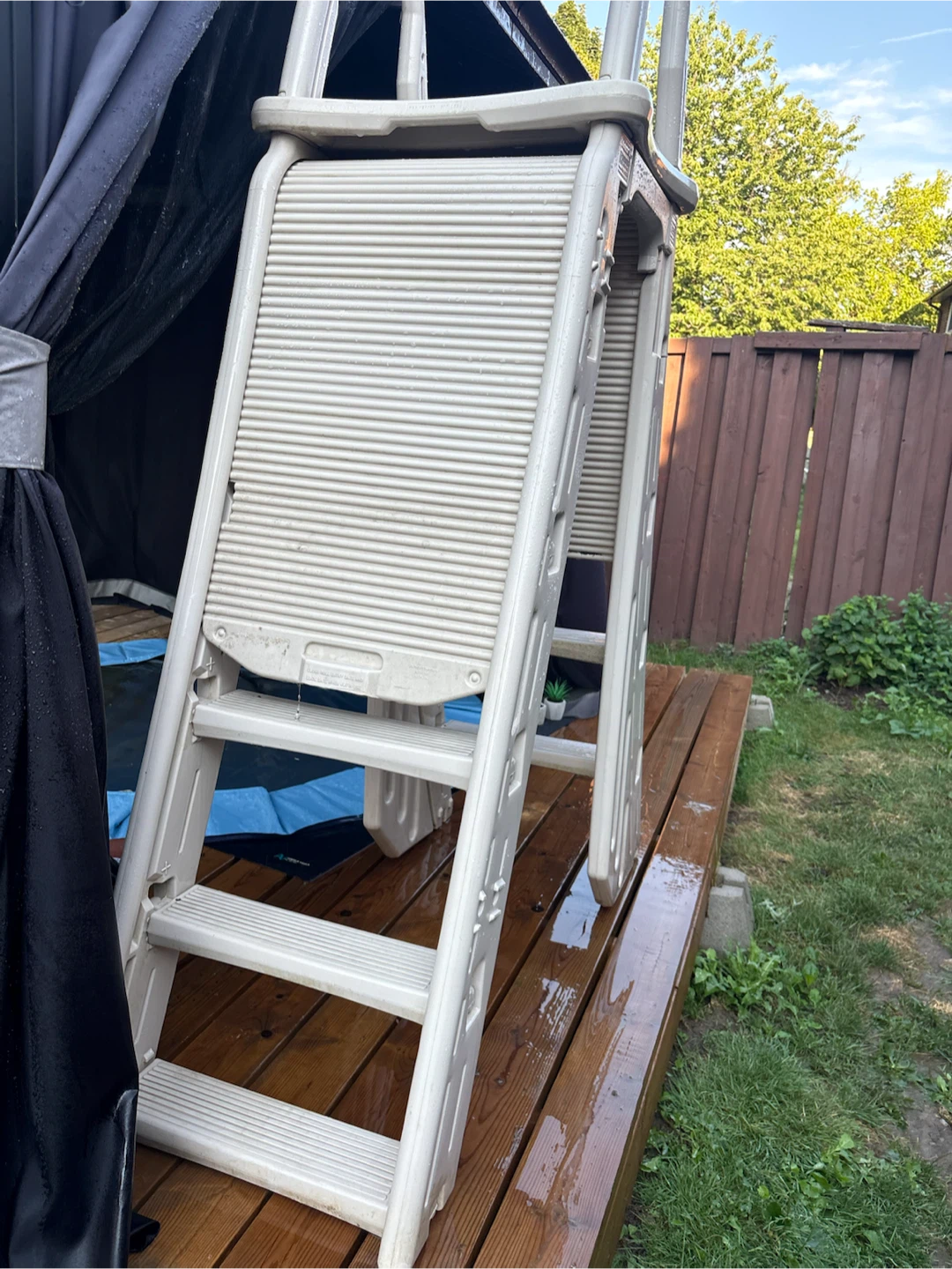 Above Ground Pool Safety Ladder - photo 5