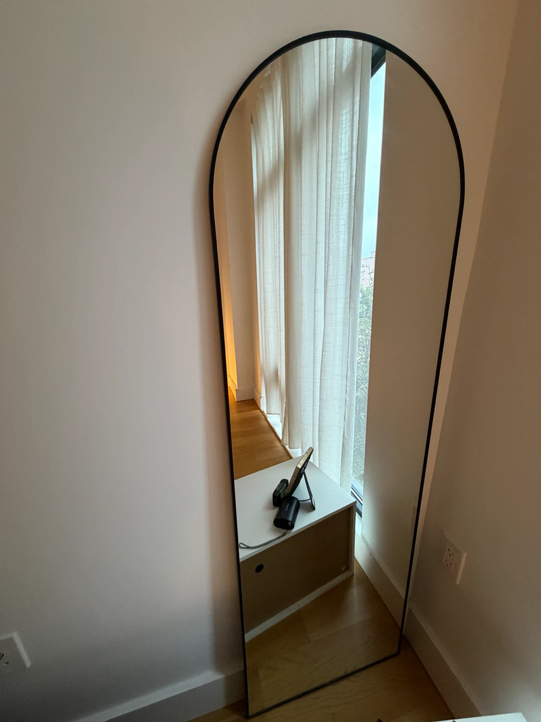 Full-Length Arched Mirror