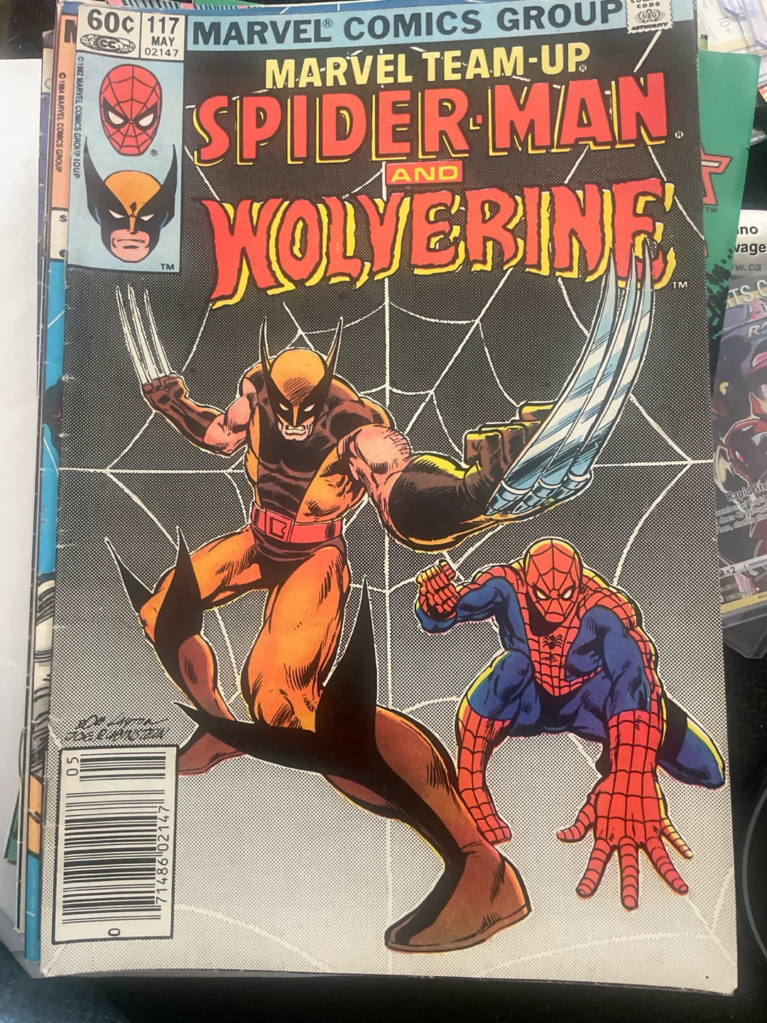 Marvel Team-Up Spider-Man and Wolverine Comic Book #117
