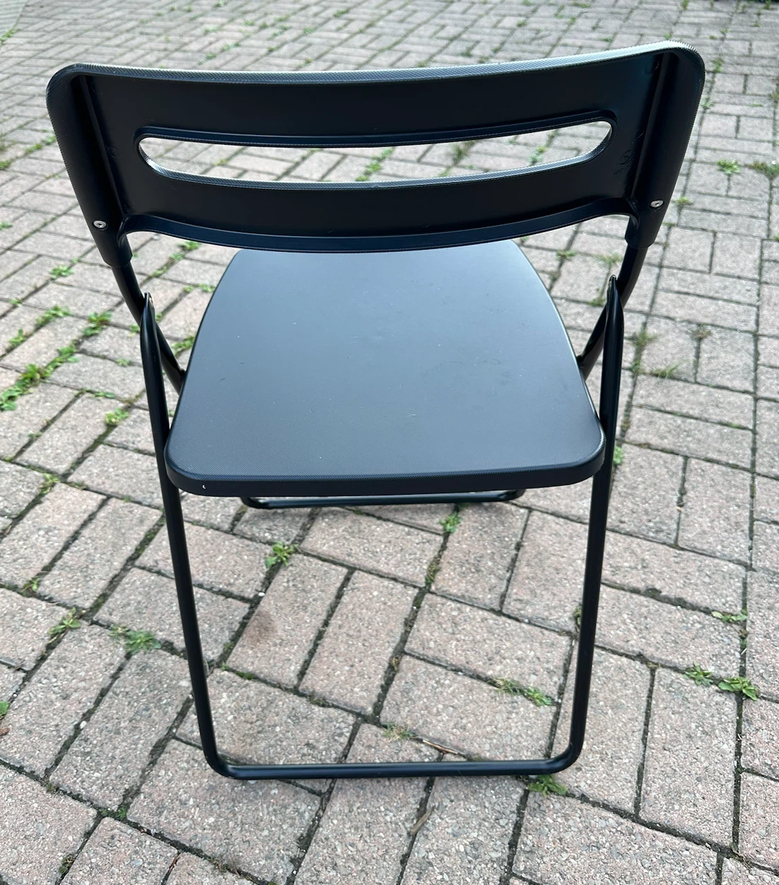 IKEA Black Folding Chair - photo 2