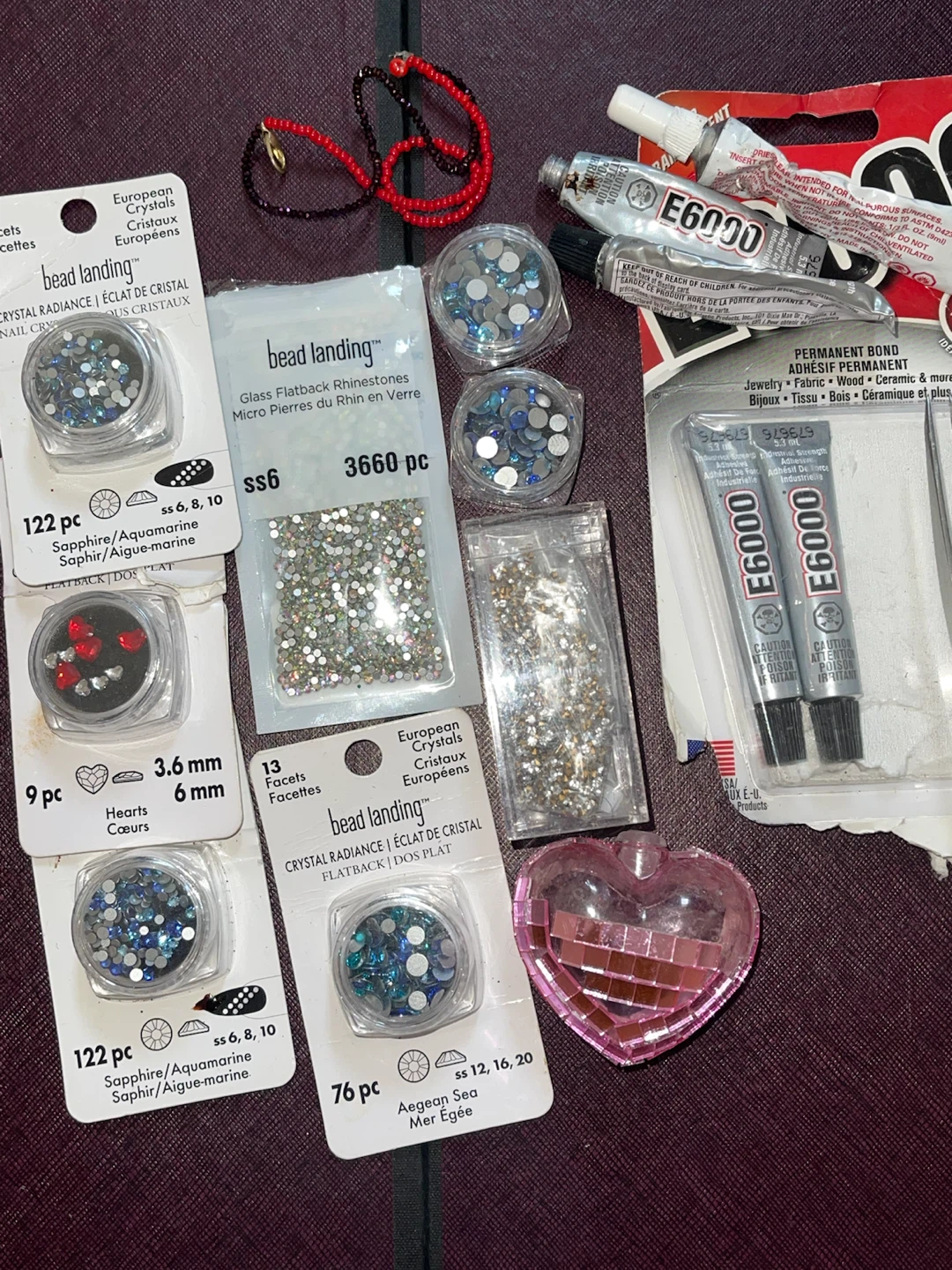 Bead Landing Rhinestones and Assorted Craft Beads - photo 5