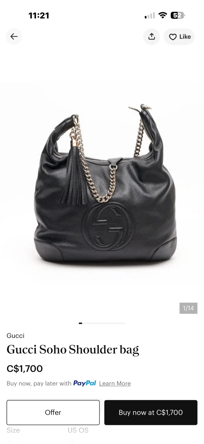 Gucci Soho Shoulder Bag