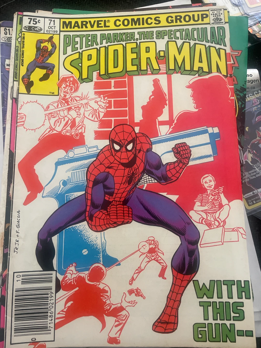 Peter Parker, The Spectacular Spider-Man Comic #71