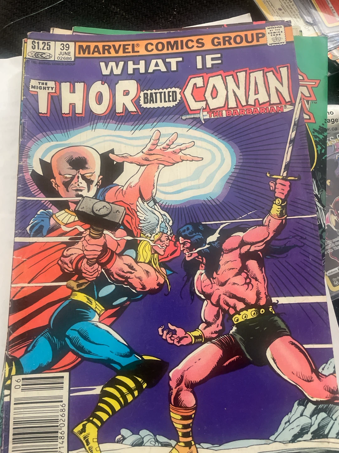 What If Thor Battled Conan The Barbarian Comic Book