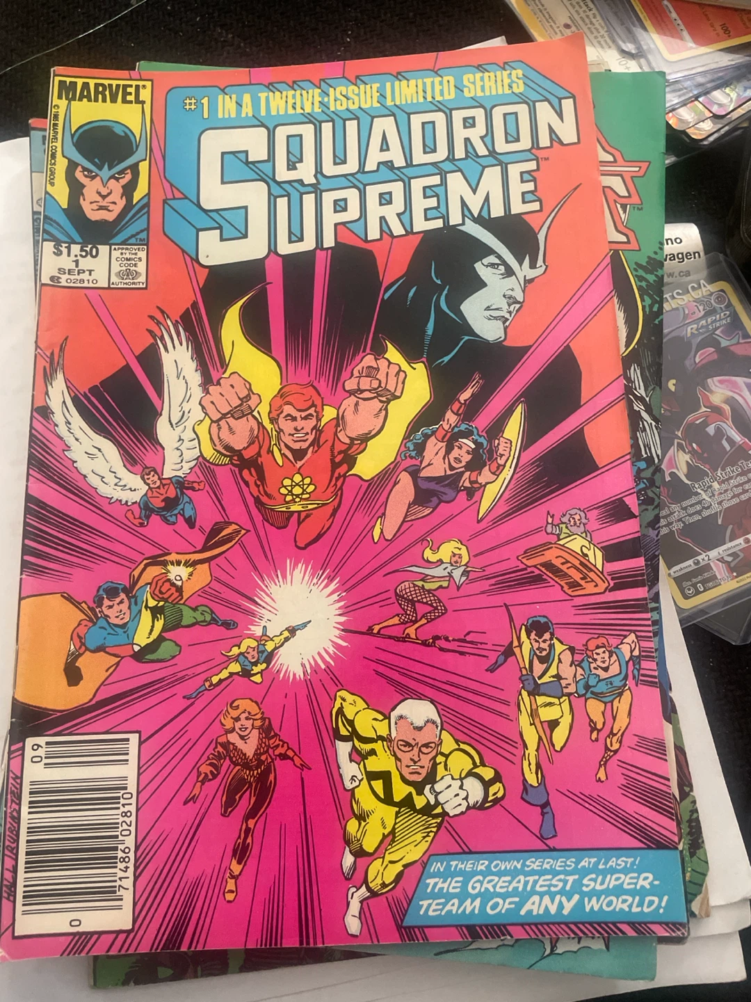 Marvel Squadron Supreme #1 Comic Book