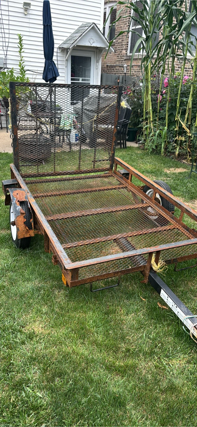 Utility Trailer with Foldable Ramp - photo 2