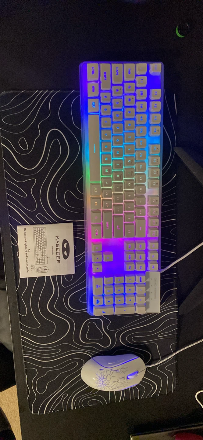 MageGee Membrane Keyboard & Mouse Set