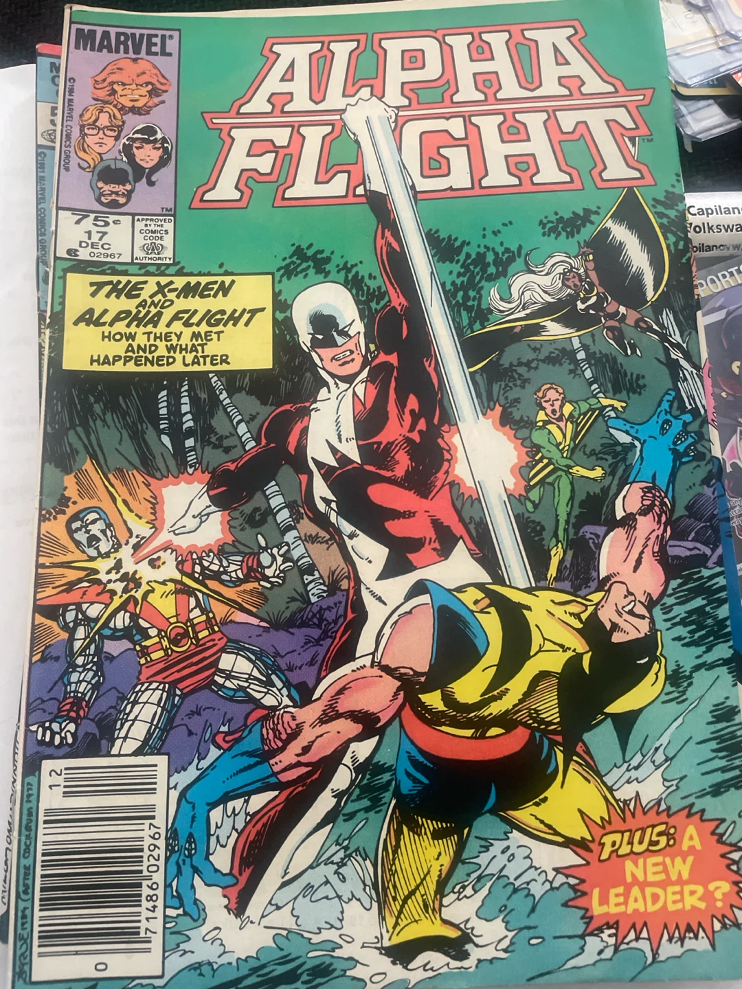 Marvel Alpha Flight Comic Book