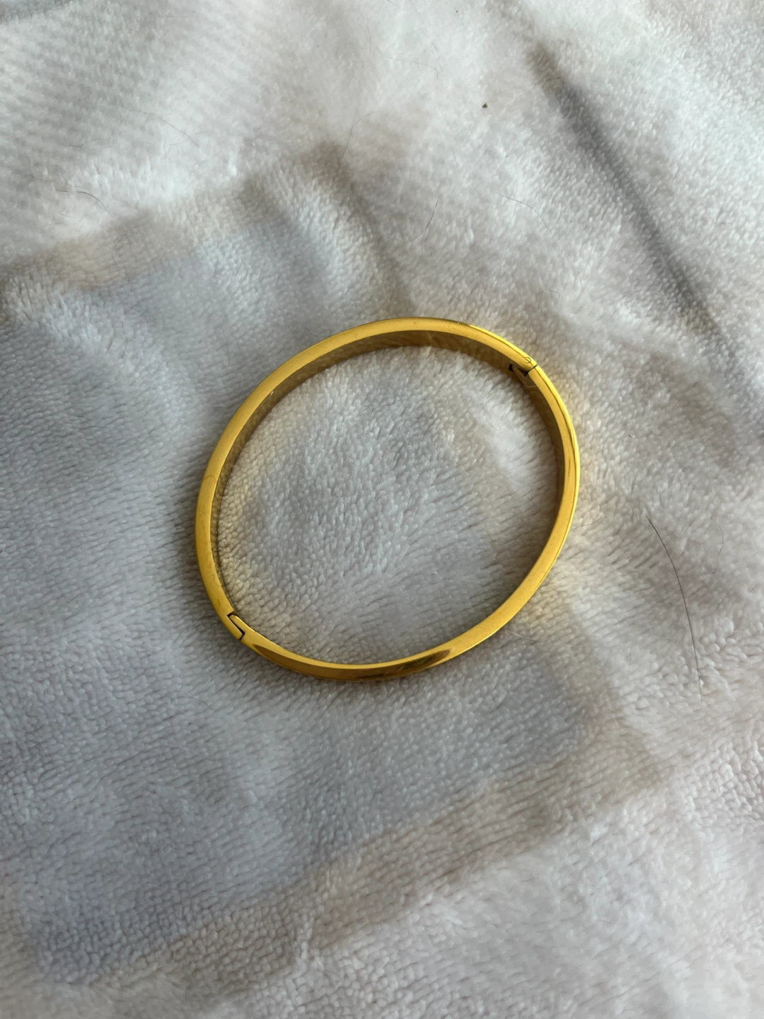 Gold plated Bracelet with Cross Engravings - photo 3