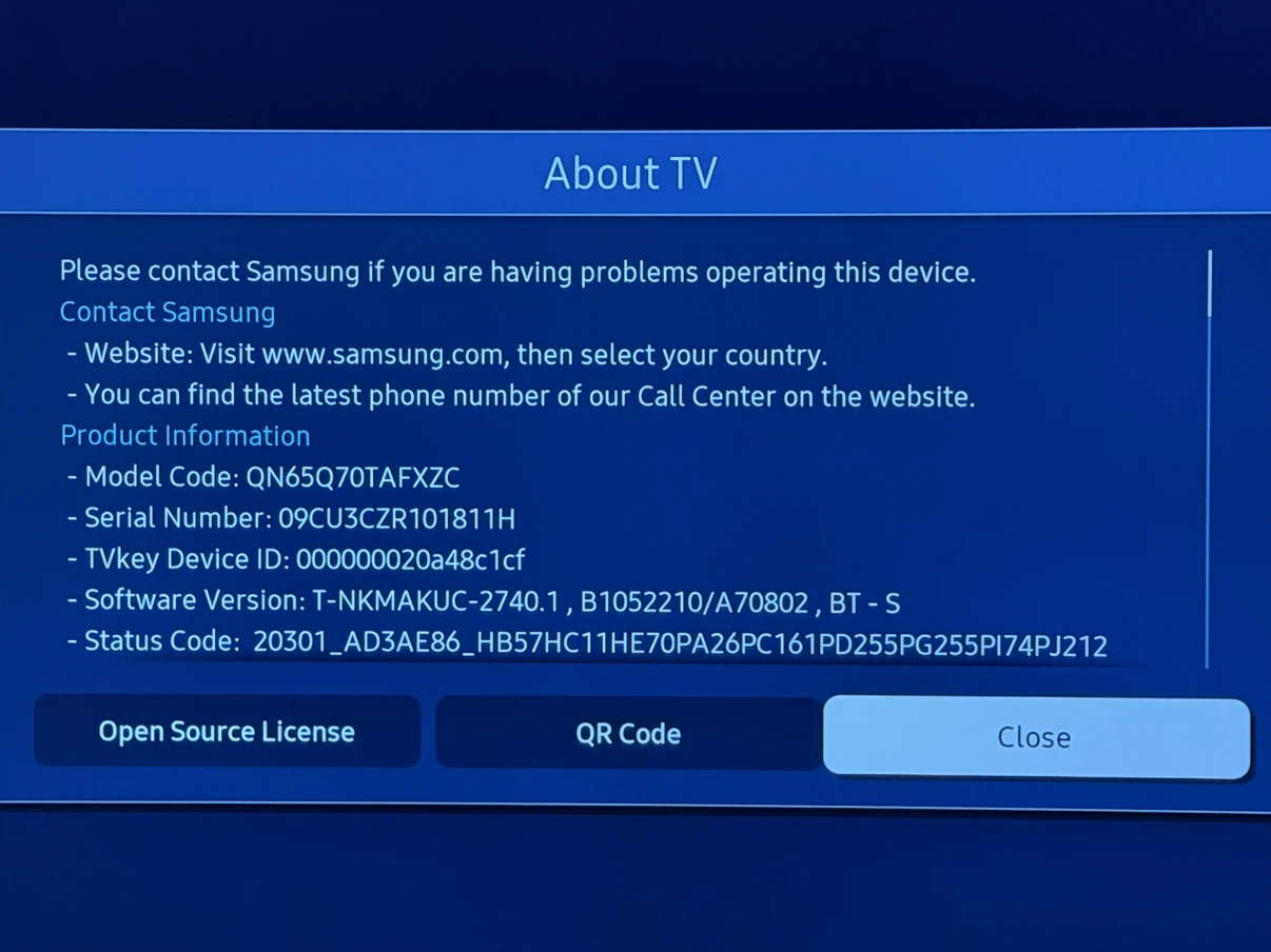 Samsung QN65Q70TAFXZC 65" QLED Smart TV - photo 3