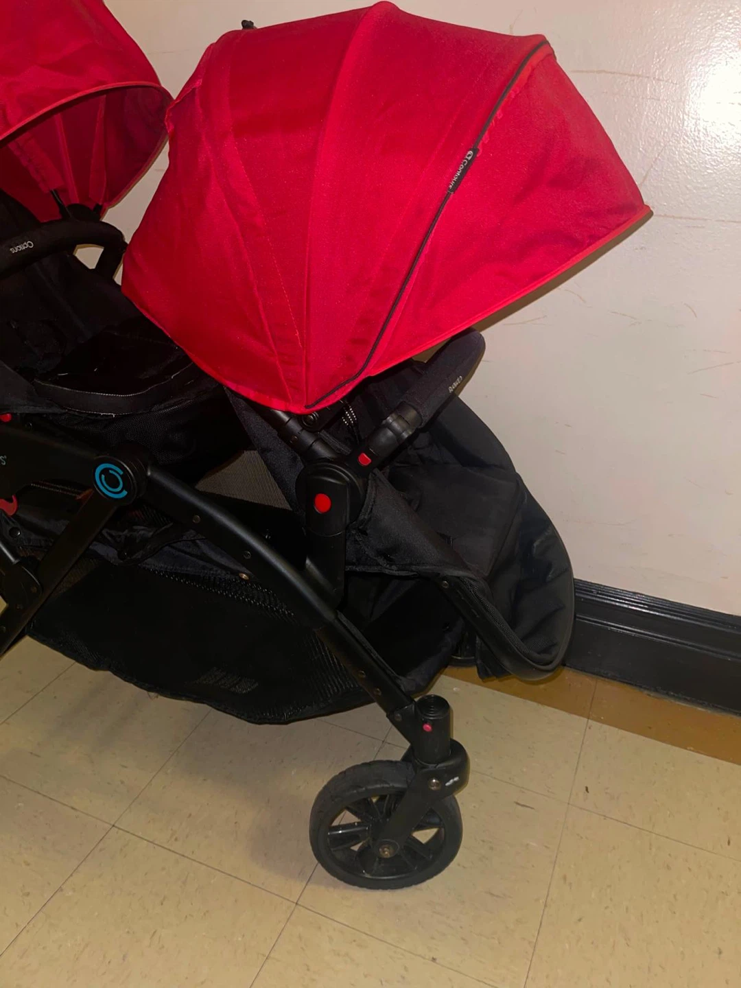 Contours Options Double Stroller - Red - photo 4