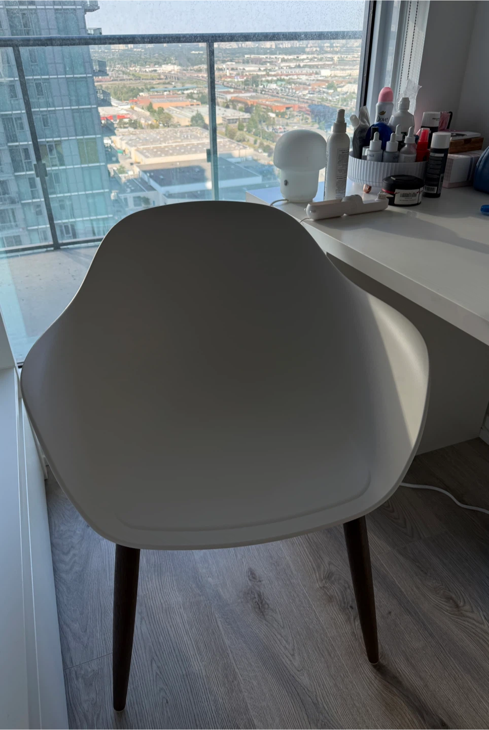 IKEA White Gronsta Armchair Indoor/Outdoor