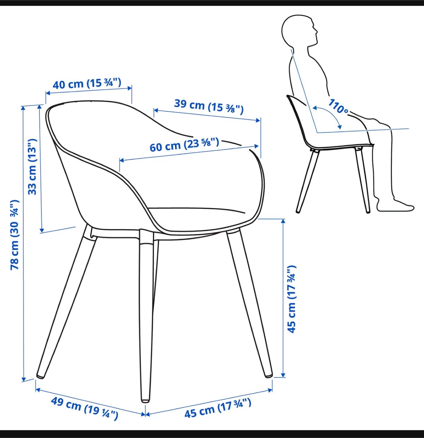 IKEA White Gronsta Armchair Indoor/Outdoor - photo 3