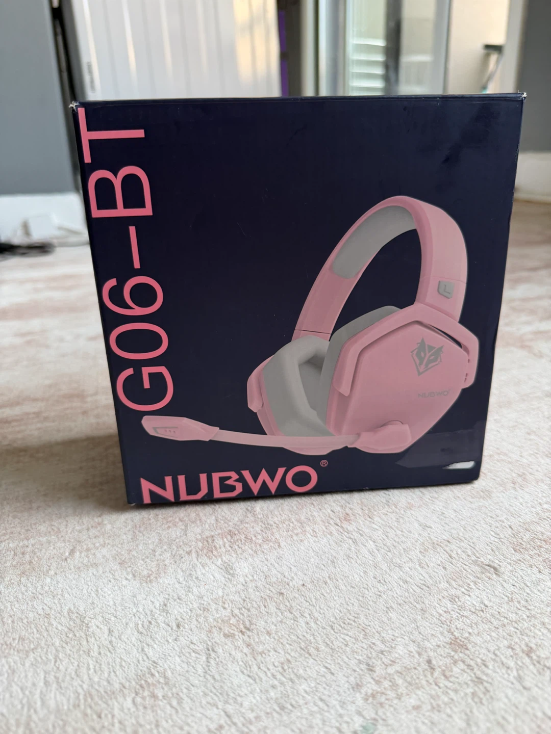 NUBWO G06 Wireless Gaming Headset - Pink - photo 2