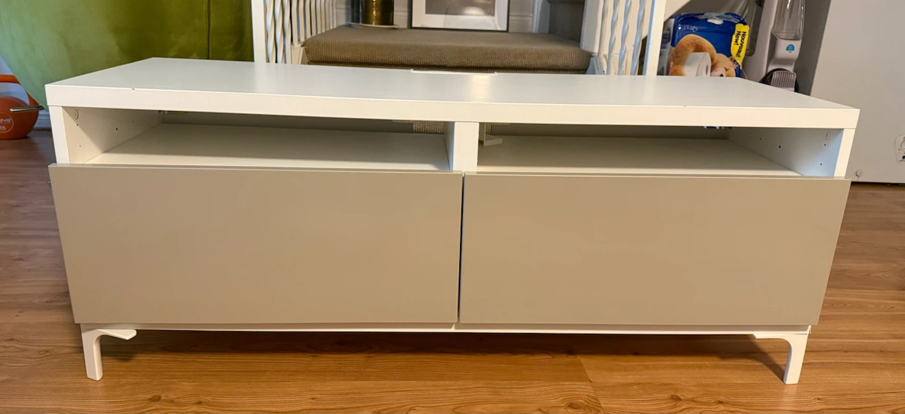 IKEA BESTÅ TV Bench with Drawers