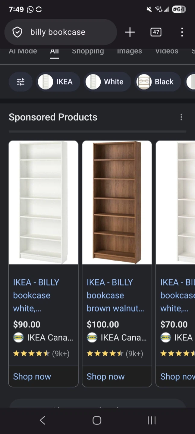 Billy Bookcase with Oxberg Doors - photo 4