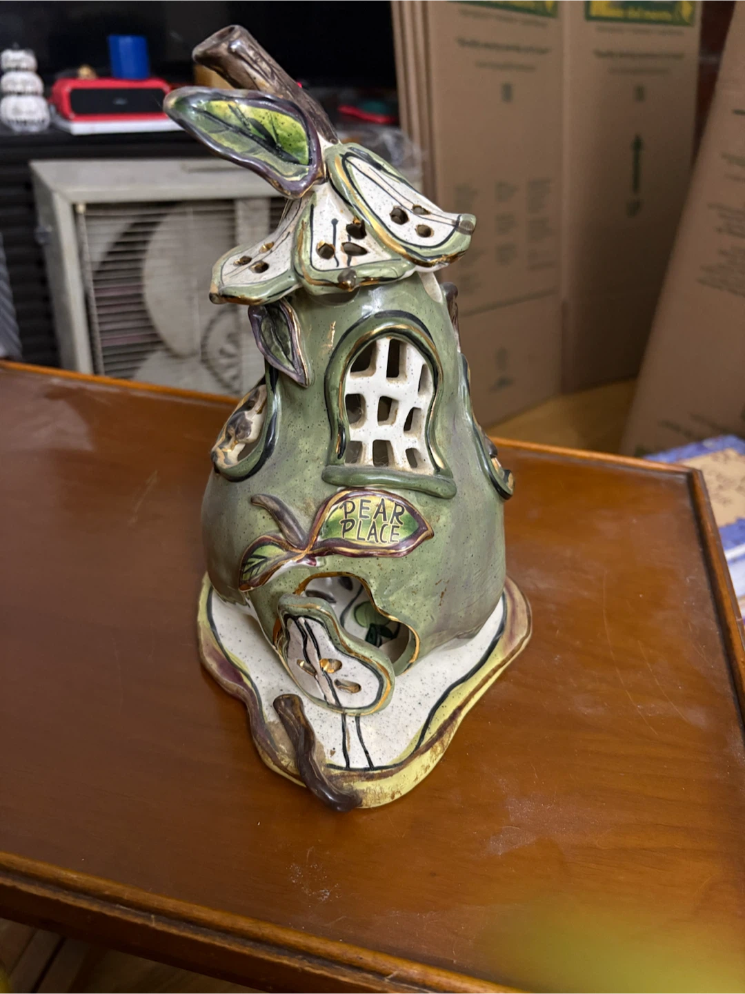 Blue Sky "Pear Place" Ceramic House