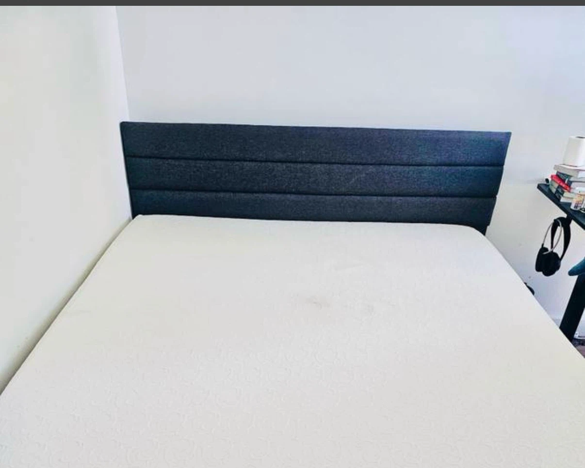 Queen Platform Bed Frame with Headboard - photo 2