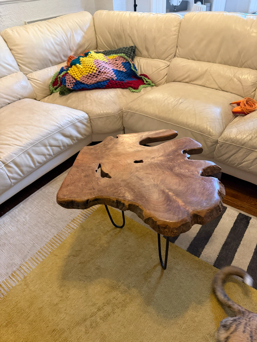 Live Edge Wood Coffee Table