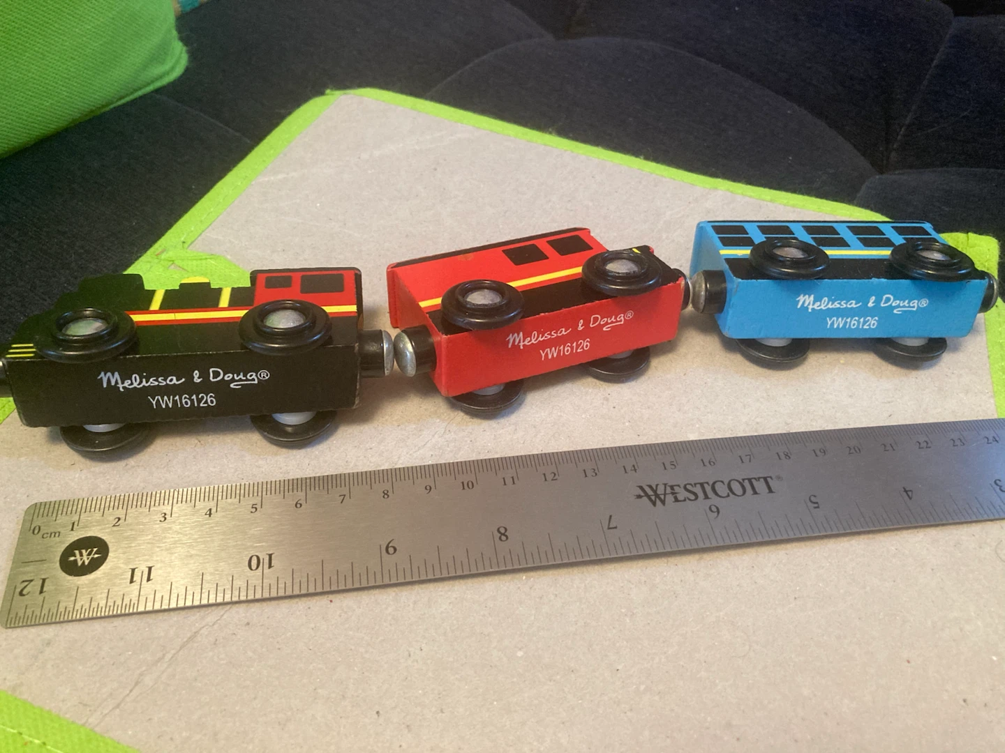 Melissa & Doug Wooden Train Set - photo 2