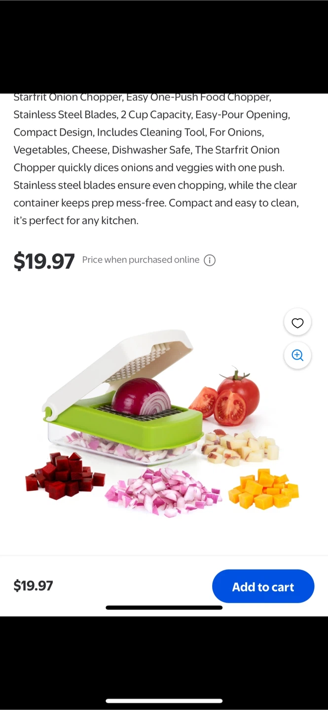 Starfrit Onion Chopper