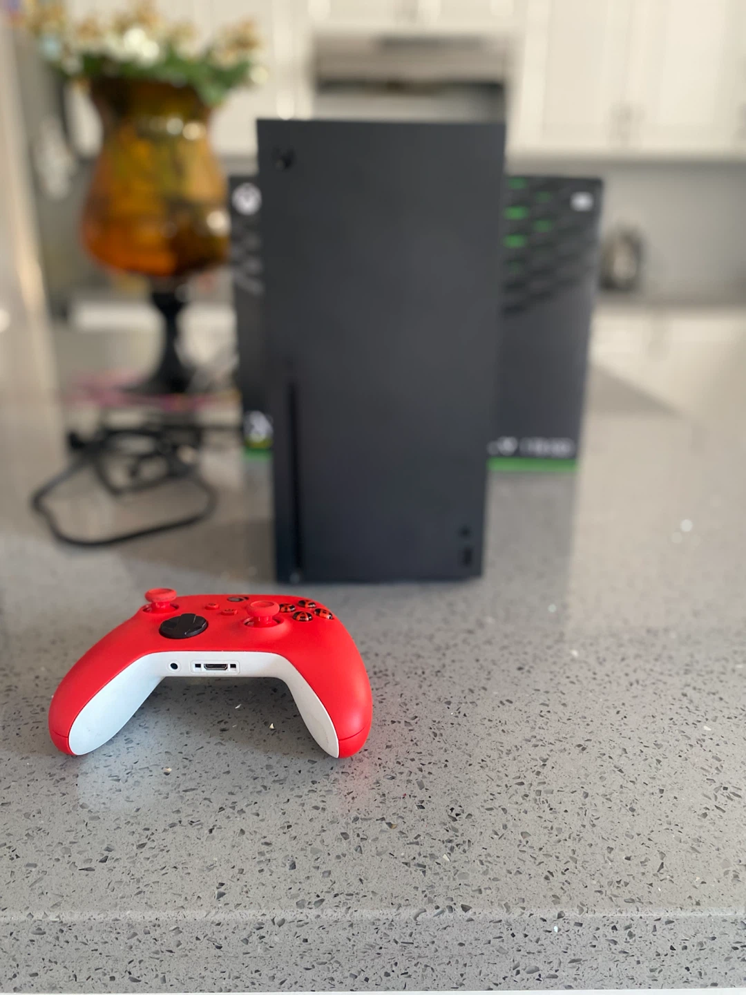 Xbox Series X Console with Red Controller - photo 2