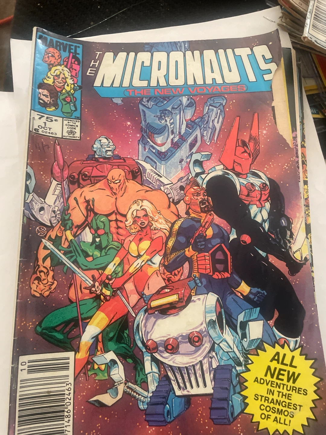 The Micronauts: The New Voyages Comic Book
