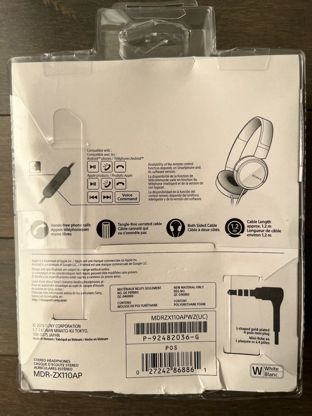 New Sony Stereo Headphones - photo 2